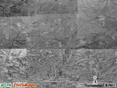 Zip code 51563 satellite photo by USGS