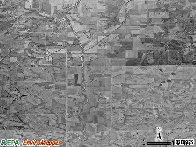 Zip code 51631 satellite photo by USGS