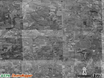 Zip code 51646 satellite photo by USGS