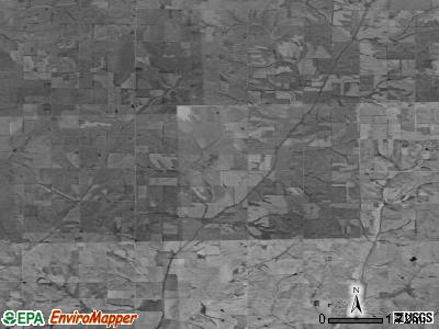 Zip code 51647 satellite photo by USGS
