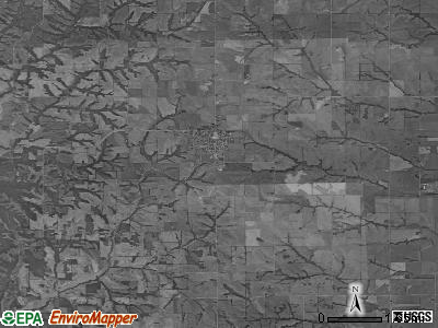 Zip code 51653 satellite photo by USGS
