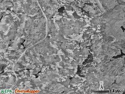 Zip code 06277 satellite photo by USGS
