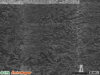 Zip code 52032 satellite photo by USGS