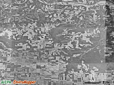 Zip code 52035 satellite photo by USGS