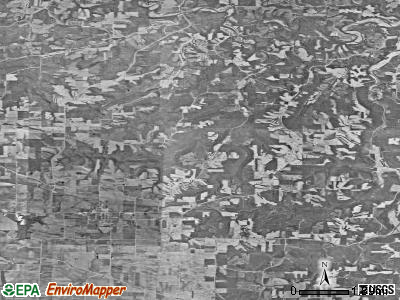 Zip code 52042 satellite photo by USGS