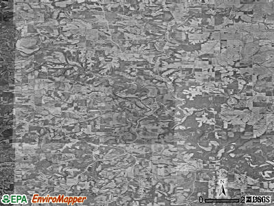 Zip code 52043 satellite photo by USGS