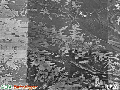 Zip code 52049 satellite photo by USGS