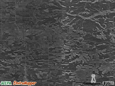 Zip code 52054 satellite photo by USGS