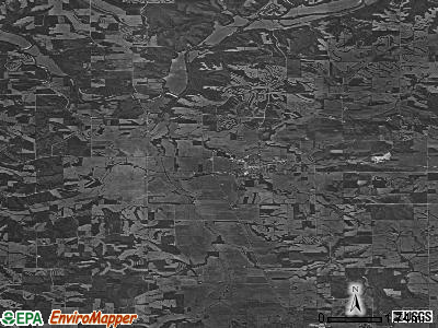 Zip code 52069 satellite photo by USGS