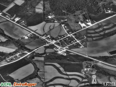 Zip code 52071 satellite photo by USGS