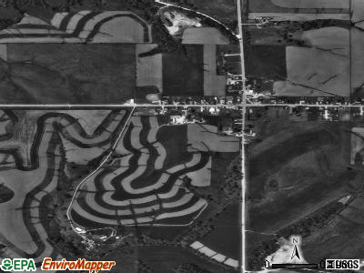Zip code 52075 satellite photo by USGS