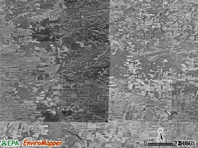 Zip code 52076 satellite photo by USGS
