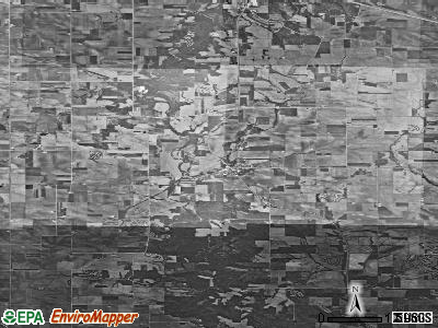 Zip code 52078 satellite photo by USGS
