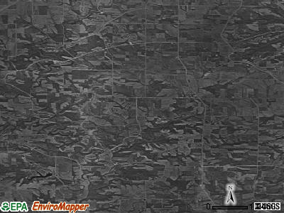 Zip code 52079 satellite photo by USGS