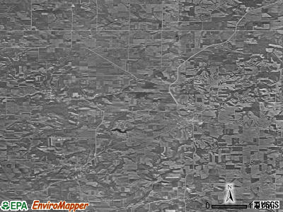 Zip code 52132 satellite photo by USGS