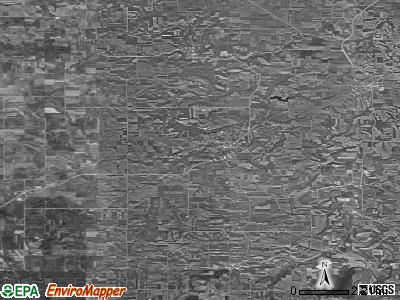 Zip code 52144 satellite photo by USGS