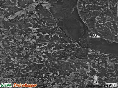 Zip code 52151 satellite photo by USGS