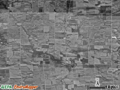 Zip code 52164 satellite photo by USGS