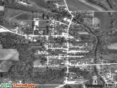 Zip code 52168 satellite photo by USGS
