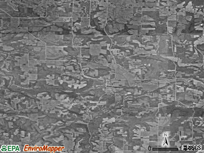 Zip code 52169 satellite photo by USGS
