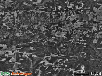 Zip code 52170 satellite photo by USGS