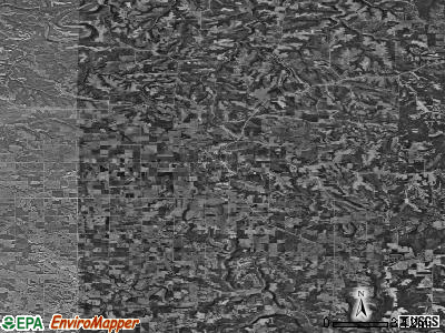 Zip code 52172 satellite photo by USGS