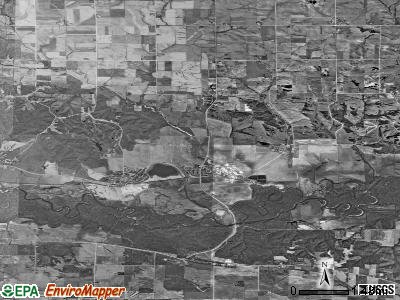 Zip code 52203 satellite photo by USGS