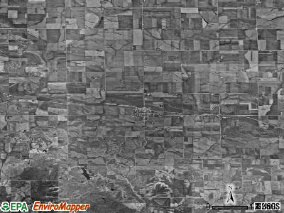 Zip code 52209 satellite photo by USGS