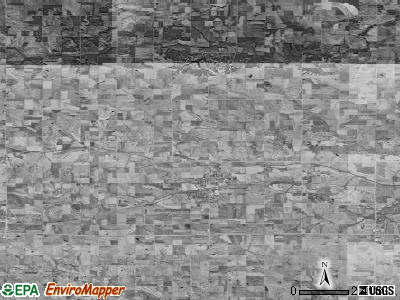 Zip code 52211 satellite photo by USGS