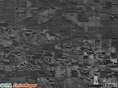 Zip code 52212 satellite photo by USGS