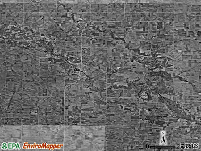 Zip code 52214 satellite photo by USGS