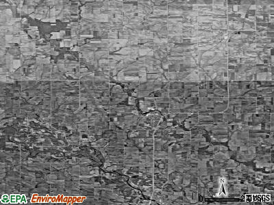 Zip code 52218 satellite photo by USGS