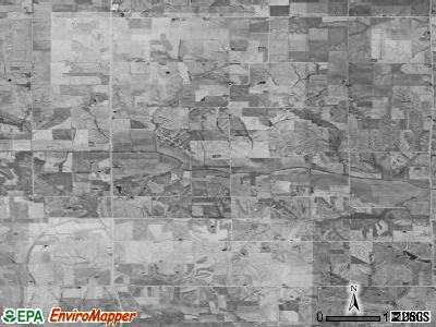 Zip code 52221 satellite photo by USGS