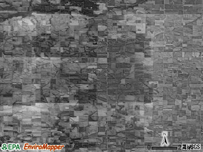 Zip code 52224 satellite photo by USGS