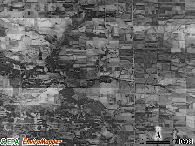 Zip code 52225 satellite photo by USGS