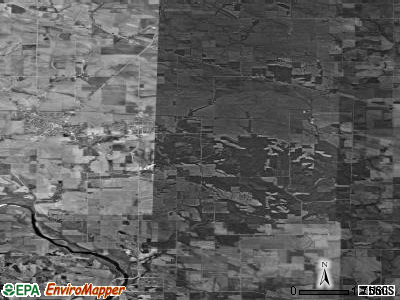 Zip code 52253 satellite photo by USGS