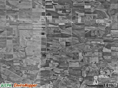 Zip code 52257 satellite photo by USGS