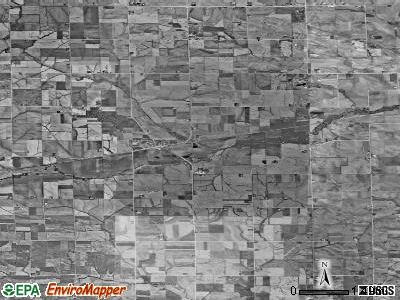 Zip code 52318 satellite photo by USGS