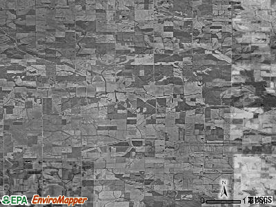 Zip code 52325 satellite photo by USGS