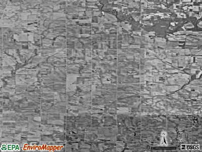 Zip code 52329 satellite photo by USGS