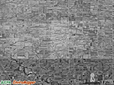 Zip code 52330 satellite photo by USGS