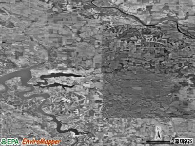 Zip code 52333 satellite photo by USGS