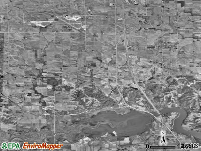 Zip code 52338 satellite photo by USGS