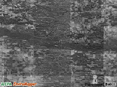 Zip code 52339 satellite photo by USGS