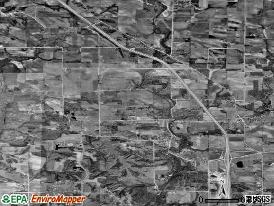 Zip code 52341 satellite photo by USGS