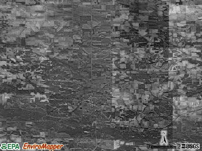 Zip code 52342 satellite photo by USGS