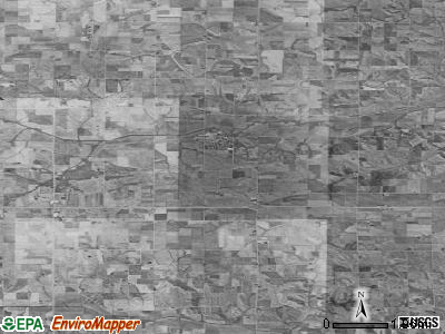 Zip code 52347 satellite photo by USGS