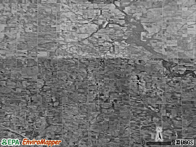 Zip code 52352 satellite photo by USGS