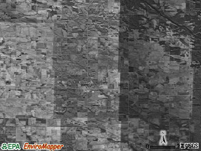 Zip code 52358 satellite photo by USGS