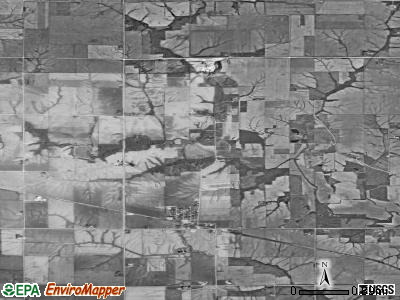 Zip code 52359 satellite photo by USGS